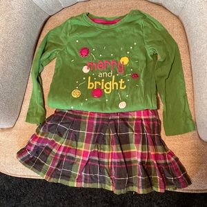 Like New!  Gymboree skirt outfit